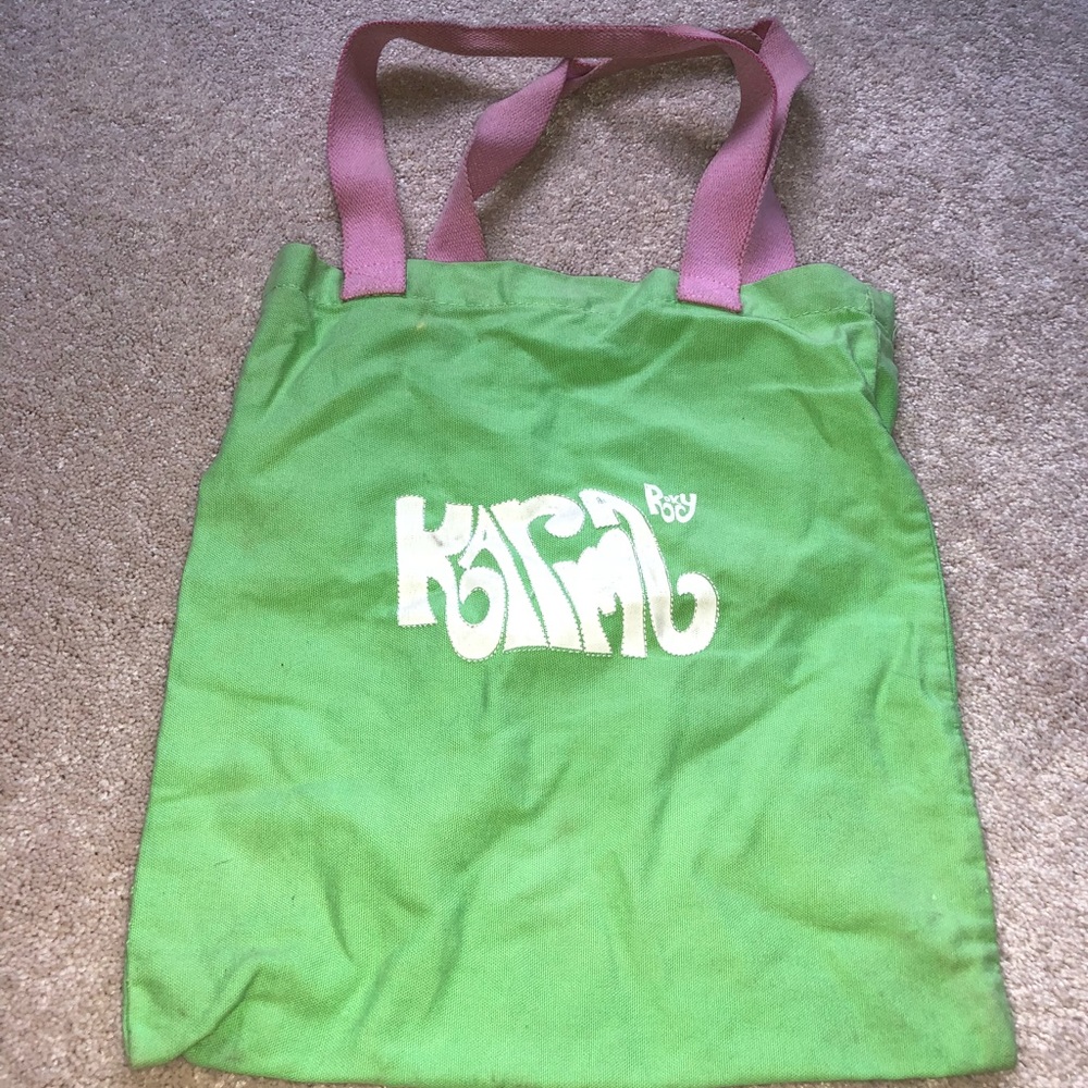 Roxy canvas purse